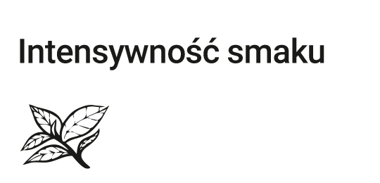 Sushi Tea - intensywność smaku - łagodna