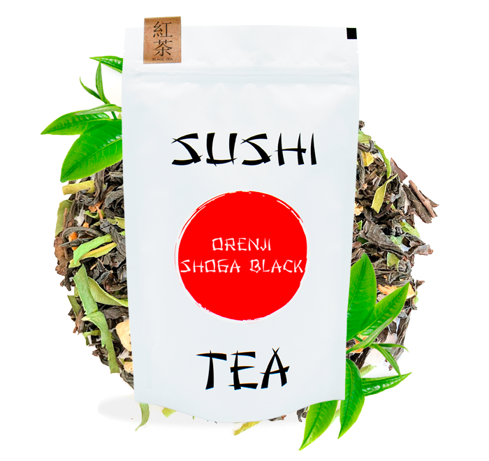 Sushi Tea orenji-shoga-black