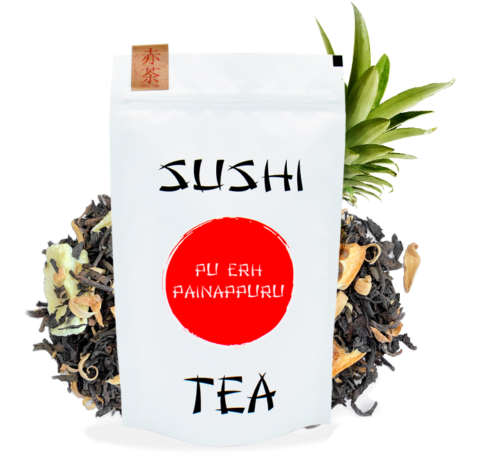 Sushi Tea pu-erh-painappuru